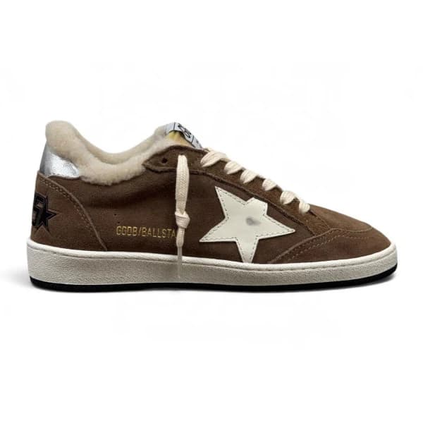 Женские кеды GOLDEN GOOSE WINTER BALL STAR WITH WHITE LEATHER STAR AND METALLIC HEEL TAB цена 28 199 ₽ фото и описание в каталоге сайта goldengoose.moscow