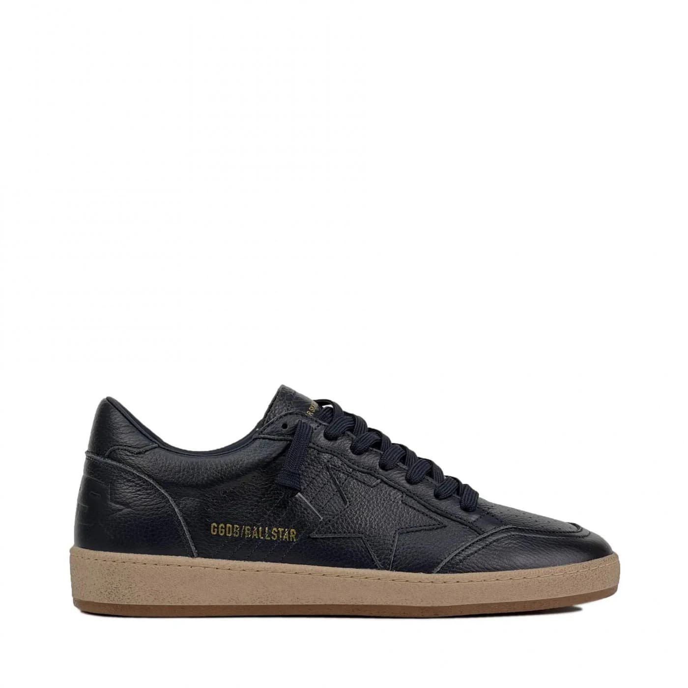 Мужские кеды Golden Goose Ball Star / Темно-синие кожаные цена 24 672 ₽ фото и описание в каталоге сайта goldengoose.moscow