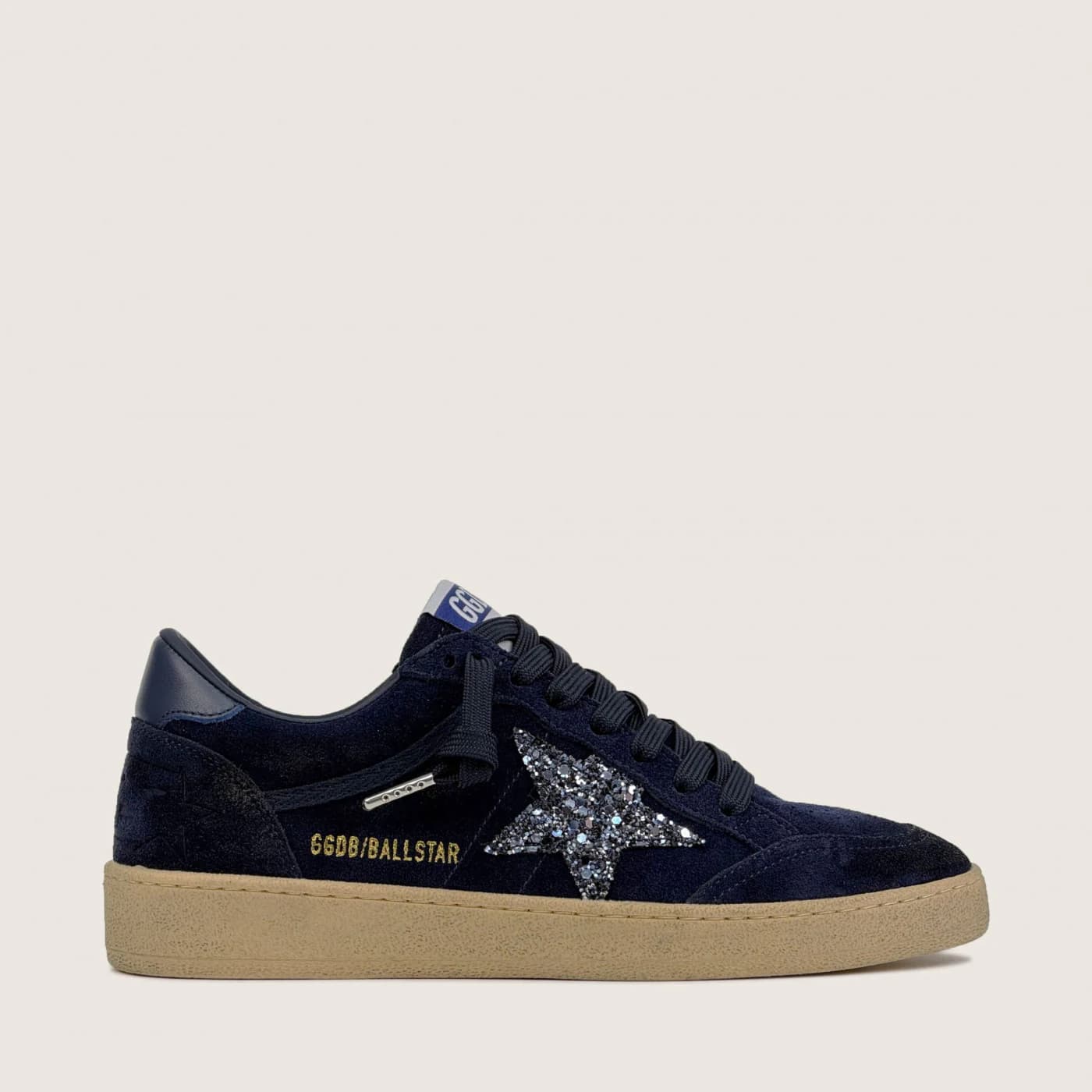 Женские кеды Golden Goose Ball Star / Замша синяя цена 25 405 ₽ фото и описание в каталоге сайта goldengoose.moscow