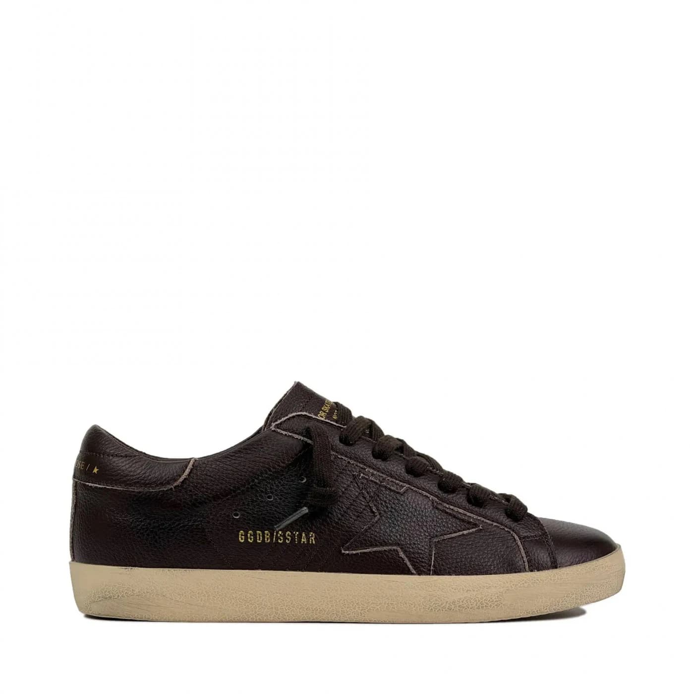 Мужские кеды Golden Goose Super Star / Коричневые кожаные цена 25 479 ₽ фото и описание в каталоге сайта goldengoose.moscow