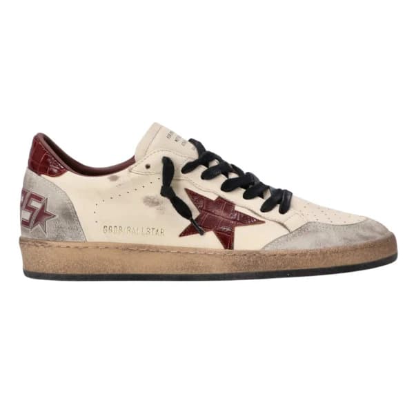 Женские кеды GOLDEN GOOSE BALL STAR WITH CHERRY CROCODILE STAR AND HEEL TAB цена 24 804 ₽ фото и описание в каталоге сайта goldengoose.moscow