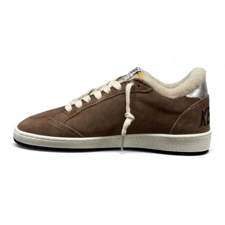 Женские кеды GOLDEN GOOSE WINTER BALL STAR WITH WHITE LEATHER STAR AND METALLIC HEEL TAB цена 28 199 ₽ фото и описание в каталоге сайта goldengoose.moscow, фото 2