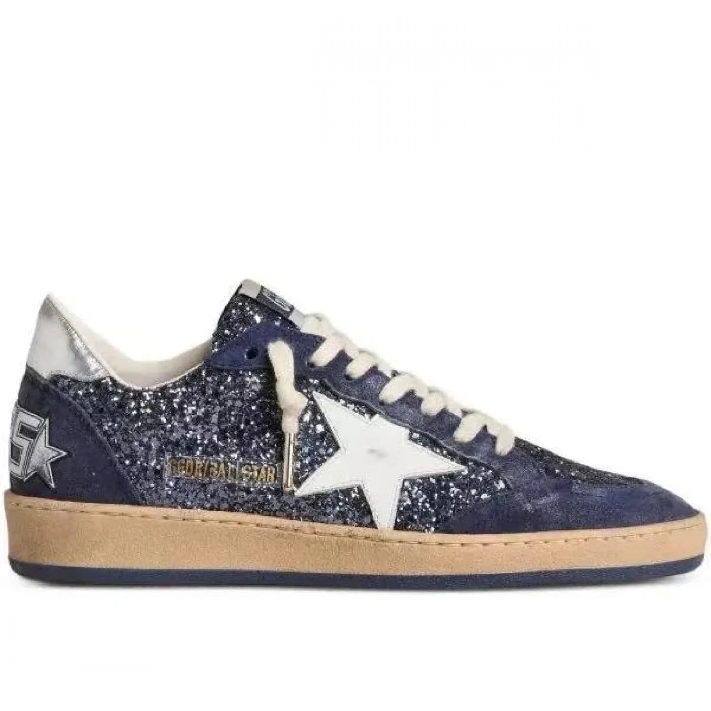 Женские кеды Golden Goose Ball Star / Глиттер синий цена 24 828 ₽ фото и описание в каталоге сайта goldengoose.moscow