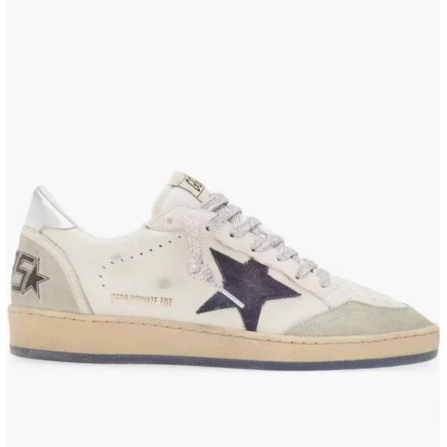 Женские кеды Golden Goose Ball Star / Blue suede star / Синяя замшевая зв цена 25 138 ₽ фото и описание в каталоге сайта goldengoose.moscow