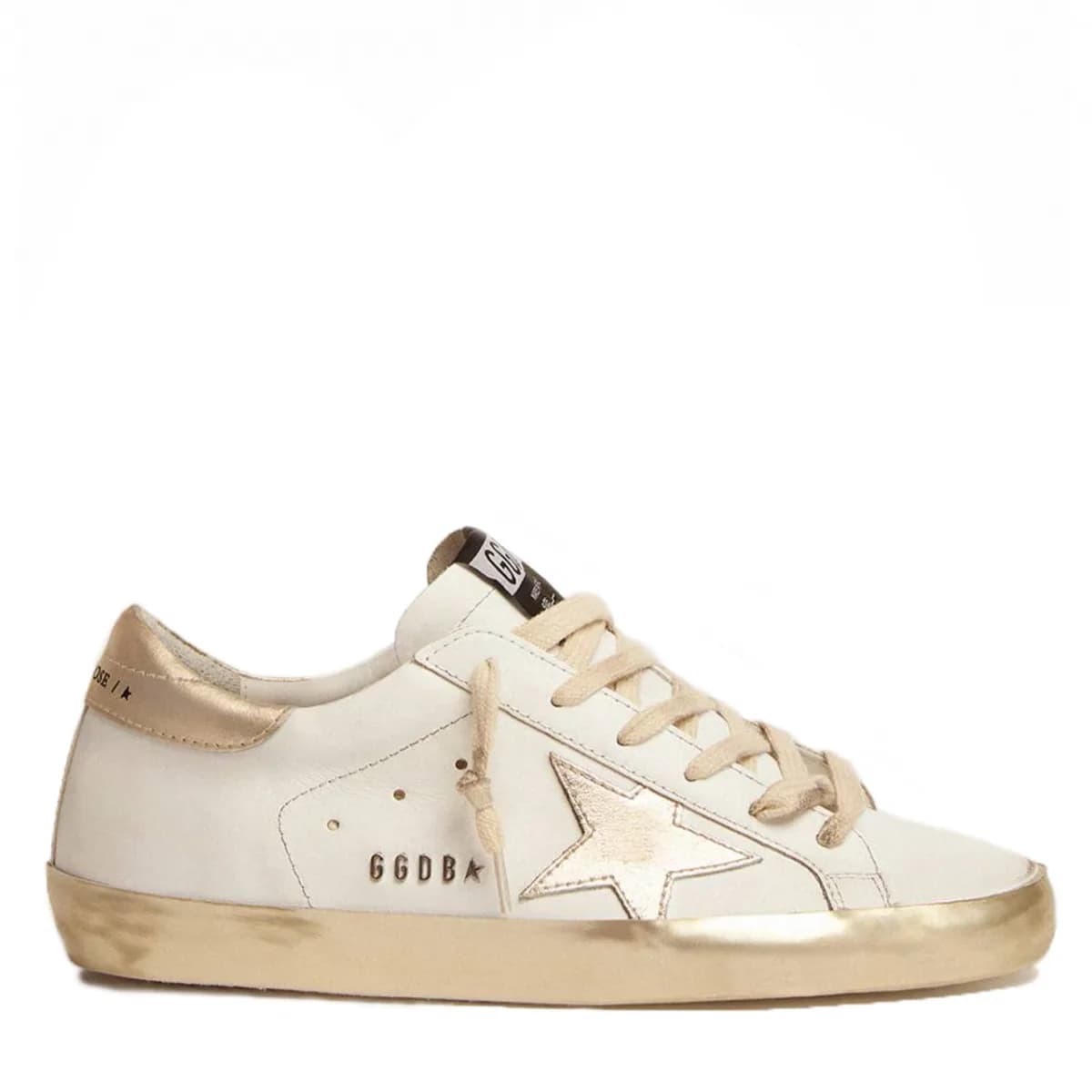 Женские кеды Golden Goose Super-Star / Super-Star Donna Con Foxing Sparkle Dorato цена 25 431 ₽ фото и описание в каталоге сайта goldengoose.moscow