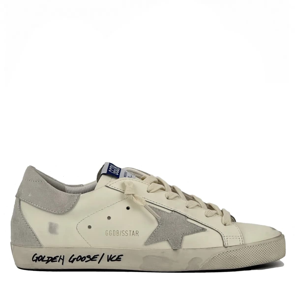 Женские кеды Golden Goose Super-Star / Super-Star With White-Grey-Ice цена 25 332 ₽ фото и описание в каталоге сайта goldengoose.moscow