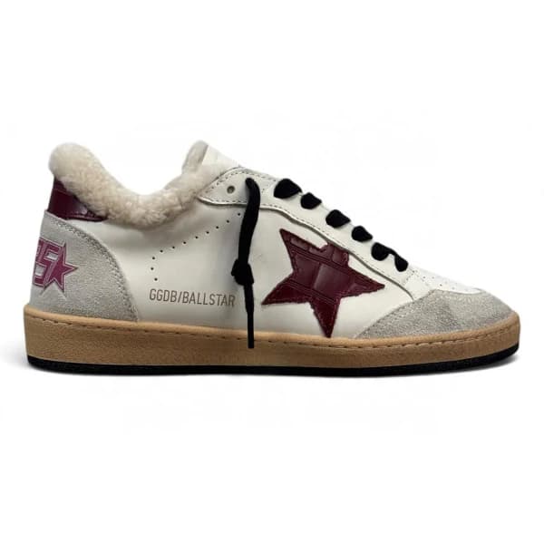 Женские кеды GOLDEN GOOSE WINTER BALL STAR WITH CHERRY CROCODILE STAR AND HEEL TAB цена 28 007 ₽ фото и описание в каталоге сайта goldengoose.moscow