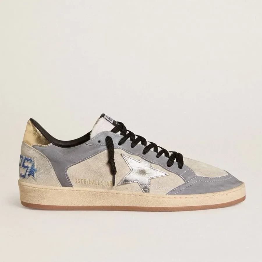 Женские кеды Golden Goose Ball Star / Фиолетовые / серебро звезда цена 25 061 ₽ фото и описание в каталоге сайта goldengoose.moscow
