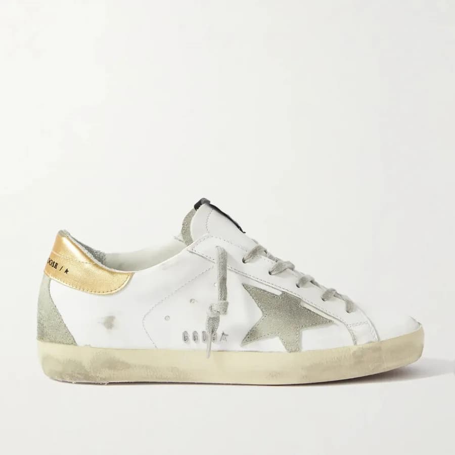 Женские кеды Golden Goose Super Star / Gold hell tab / Золотая пятка цена 25 496 ₽ фото и описание в каталоге сайта goldengoose.moscow