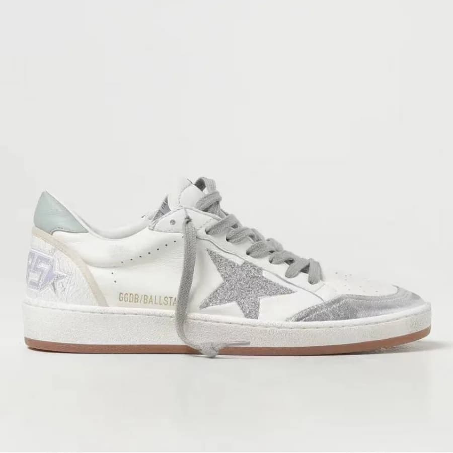 Женские кеды Golden Goose Ball Star / Икра звезда / мятная пятка цена 25 372 ₽ фото и описание в каталоге сайта goldengoose.moscow
