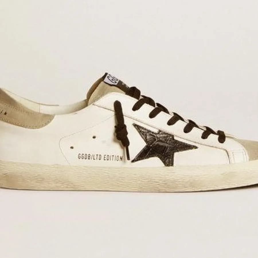 Мужские кеды Golden Goose Super Star / Black croc-print star Men / Крок звезда цена 25 317 ₽ фото и описание в каталоге сайта goldengoose.moscow