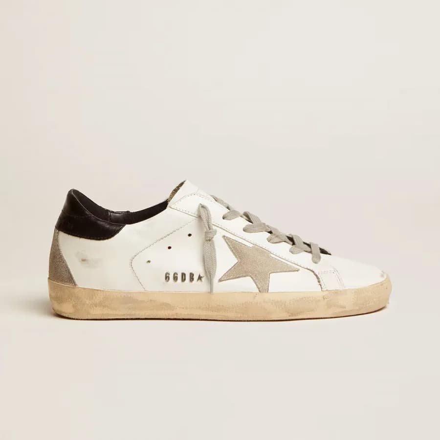 Мужские кеды Golden Goose Super Star / Black heel tab Men / Черная пятка цена 24 654 ₽ фото и описание в каталоге сайта goldengoose.moscow