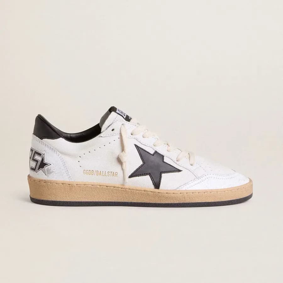 Мужские кеды Golden Goose Ball Star / Black leather star Men / Черн звез цена 24 829 ₽ фото и описание в каталоге сайта goldengoose.moscow