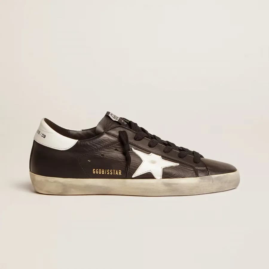 Мужские кеды Golden Goose Super Star / Black-white star Men / Чер бел звез цена 24 974 ₽ фото и описание в каталоге сайта goldengoose.moscow