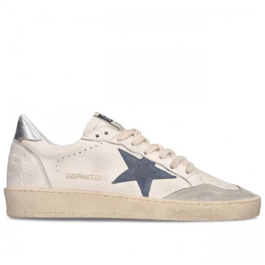 Мужские кеды Golden Goose Ball Star / Blue suede star Men / Синяя замшевая зв цена 25 424 ₽ фото и описание в каталоге сайта goldengoose.moscow