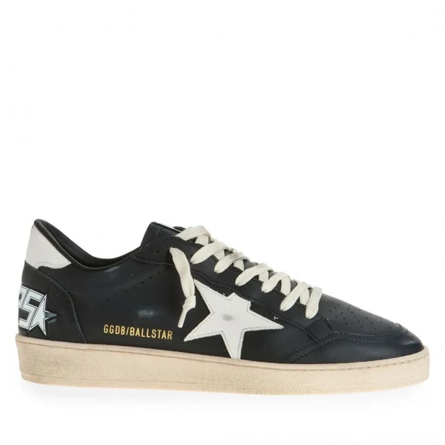 Мужские кеды Golden Goose Ball Star / Черные / белая звезда / белая пятка цена 25 067 ₽ фото и описание в каталоге сайта goldengoose.moscow