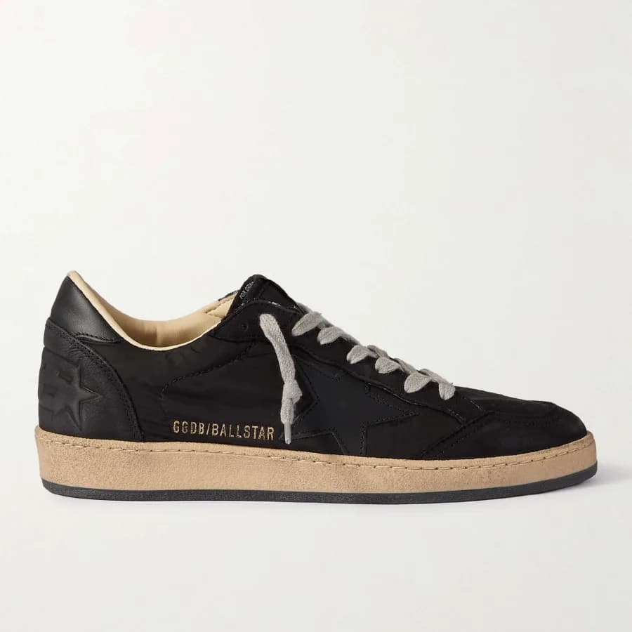 Мужские кеды Golden Goose Ball Star / Черные тканевые / черная звезда цена 24 543 ₽ фото и описание в каталоге сайта goldengoose.moscow