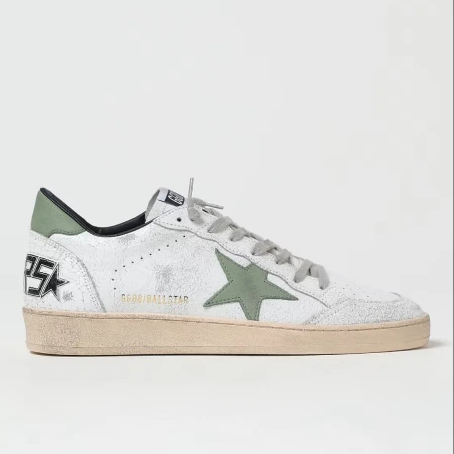 Мужские кеды Golden Goose Ball Star / Green star Men / Зеленая звезда цена 24 911 ₽ фото и описание в каталоге сайта goldengoose.moscow