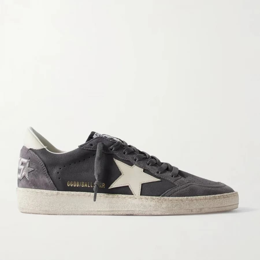 Мужские кеды Golden Goose Ball Star / Серые / белая звезда цена 24 723 ₽ фото и описание в каталоге сайта goldengoose.moscow