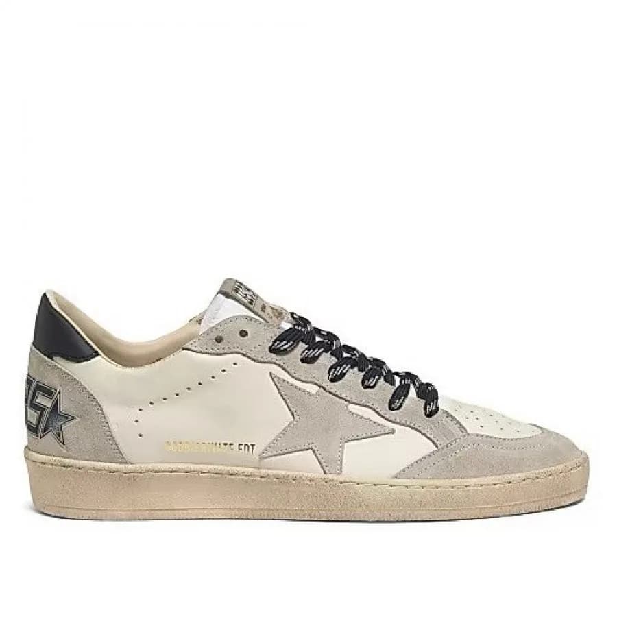 Мужские кеды Golden Goose Ball Star / Серые / серая звезда цена 25 034 ₽ фото и описание в каталоге сайта goldengoose.moscow