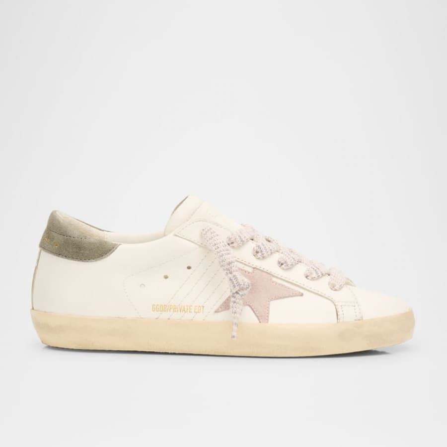 Женские кеды Golden Goose Super Star / Pech-pink star / Персик звезда цена 25 051 ₽ фото и описание в каталоге сайта goldengoose.moscow