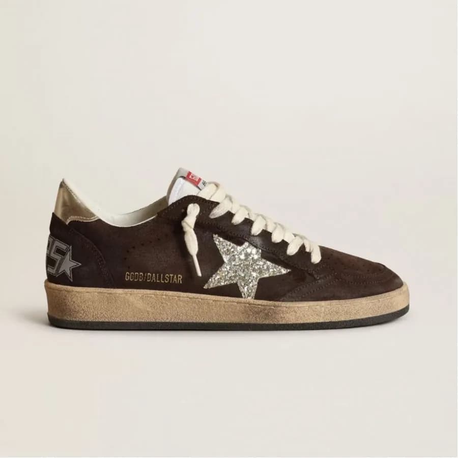 Женские кеды Golden Goose Ball Star / Suede brown / Замша шоко цена 25 065 ₽ фото и описание в каталоге сайта goldengoose.moscow