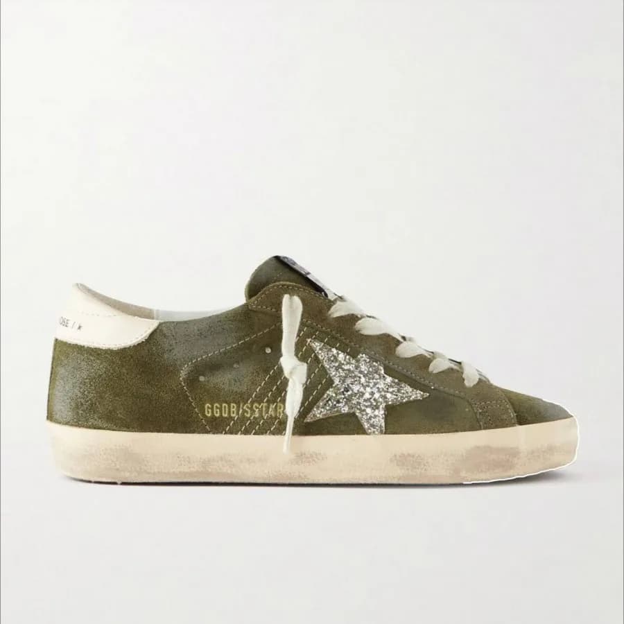 Женские кеды Golden Goose Super Star / Suede Pistachio / Замша фисташка цена 24 941 ₽ фото и описание в каталоге сайта goldengoose.moscow