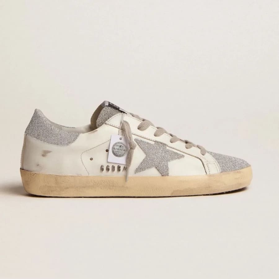 Женские кеды Golden Goose Super Star / Swarovski crystal Сlassic / Икра классика цена 25 019 ₽ фото и описание в каталоге сайта goldengoose.moscow