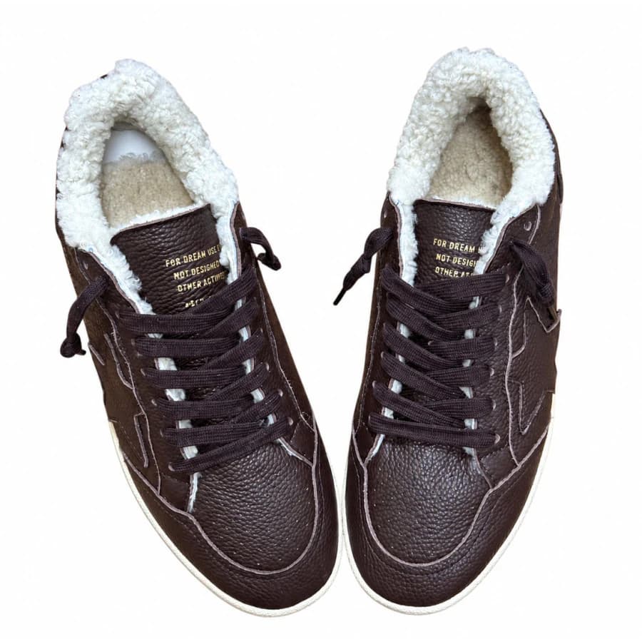 Мужские кеды GOLDEN GOOSE WINTER BALL STAR IN BROWN LEATHER WITH BROWN LEATHER STAR цена 28 092 ₽ Мужские кеды GOLDEN GOOSE WINTER BALL STAR IN BROWN LEATHER WITH BROWN LEATHER STAR цена 28 092 ₽ фото и описание в каталоге сайта goldengoose.moscow, фото 3