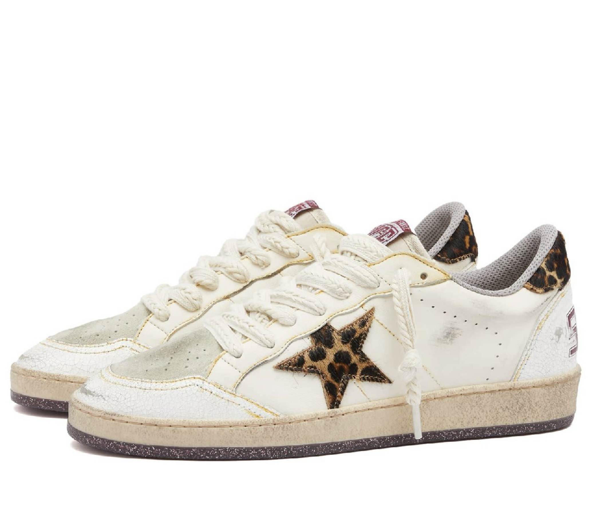 Golden Goose Ball-Star / Леопардовые