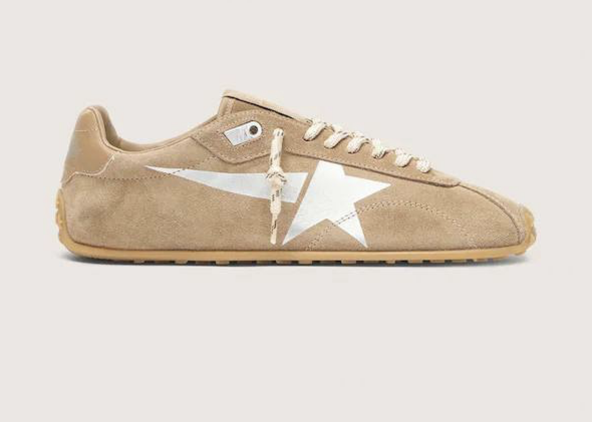 Golden Goose Marathon Speed / Бежевые